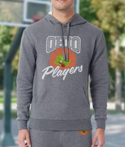 Nayked Apparel Hoodies & Sweatshirts>Soft Eco Friendly Graphic Hoodie | Ohio Players (Buckeye Leaf)