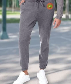 Nayked Apparel Bottoms>Soft Eco Friendly Graphic Sweatpants | Ohio Players (Buckeye Leaf)