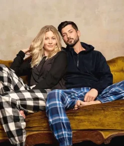 Nayked Apparel Bottoms>Soft Unisex Flannel Jogger With Pockets