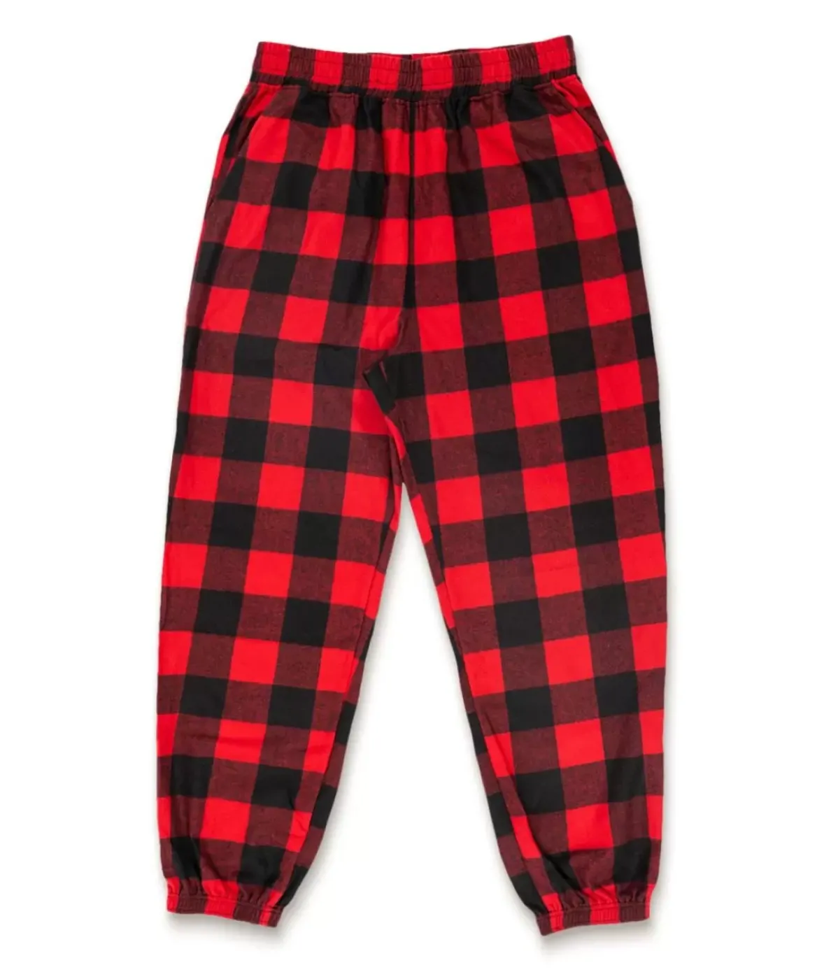 Nayked Apparel Bottoms>Soft Unisex Flannel Jogger With Pockets