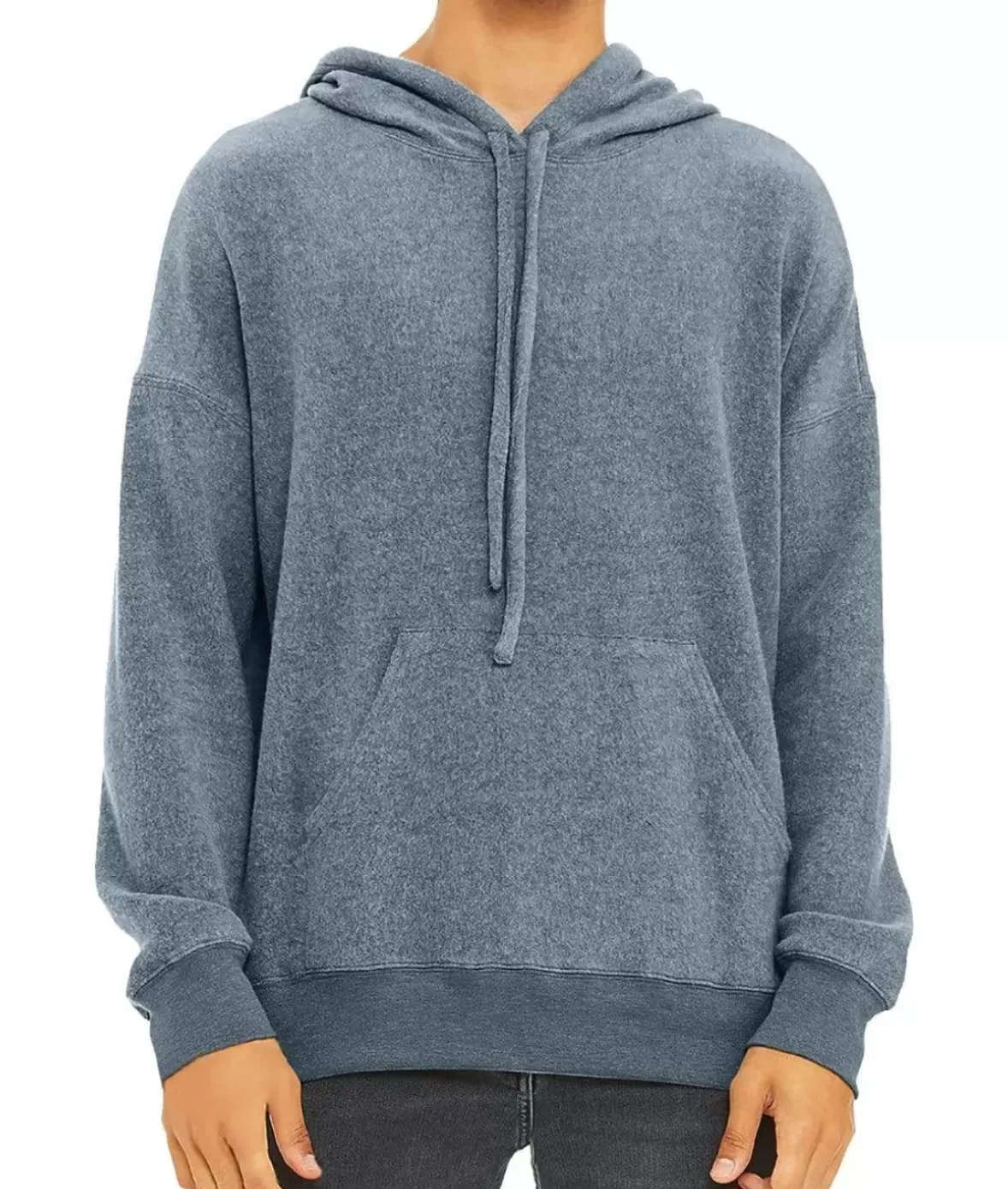 Nayked Apparel Tops>Unisex Ridiculously Soft Sueded Fleece Hoodie