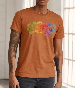 Nayked Apparel Shirts>Unisex Ridiculously Soft Lightweight Sueded Graphic T-Shirt | Love Is Love