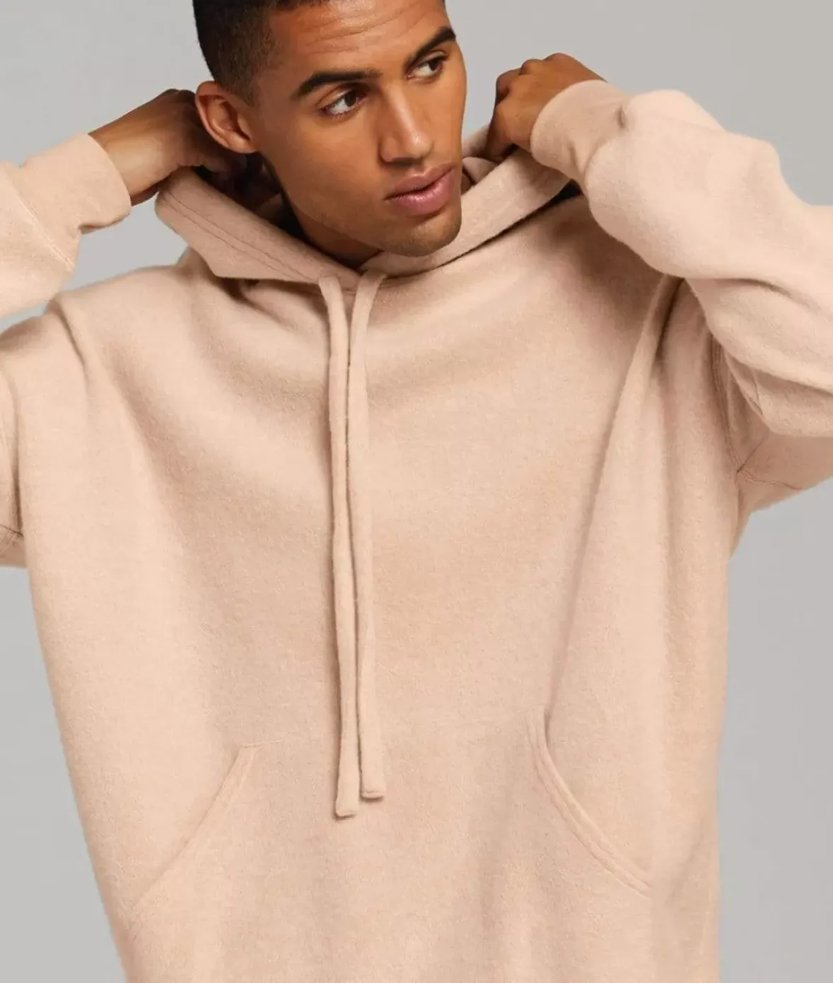 Nayked Apparel Hoodies & Sweatshirts>Unisex Ridiculously Soft Sueded Fleece Hoodie