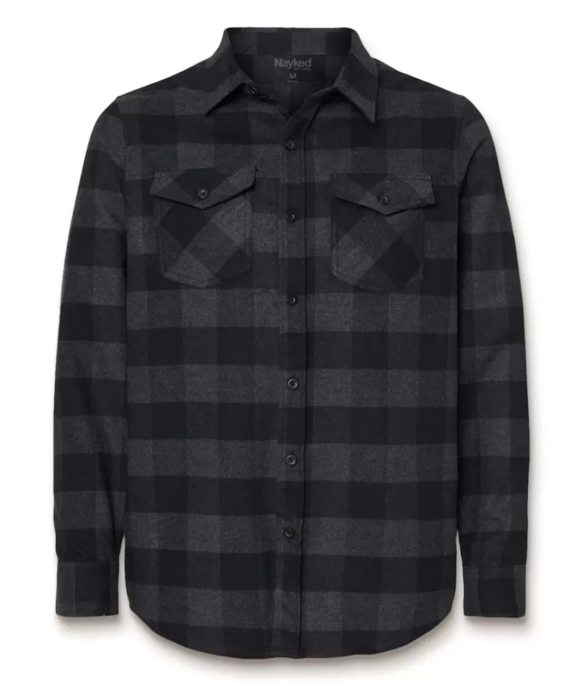Nayked Apparel Tops>Women'S Boyfriend Classic Flannel Shirt