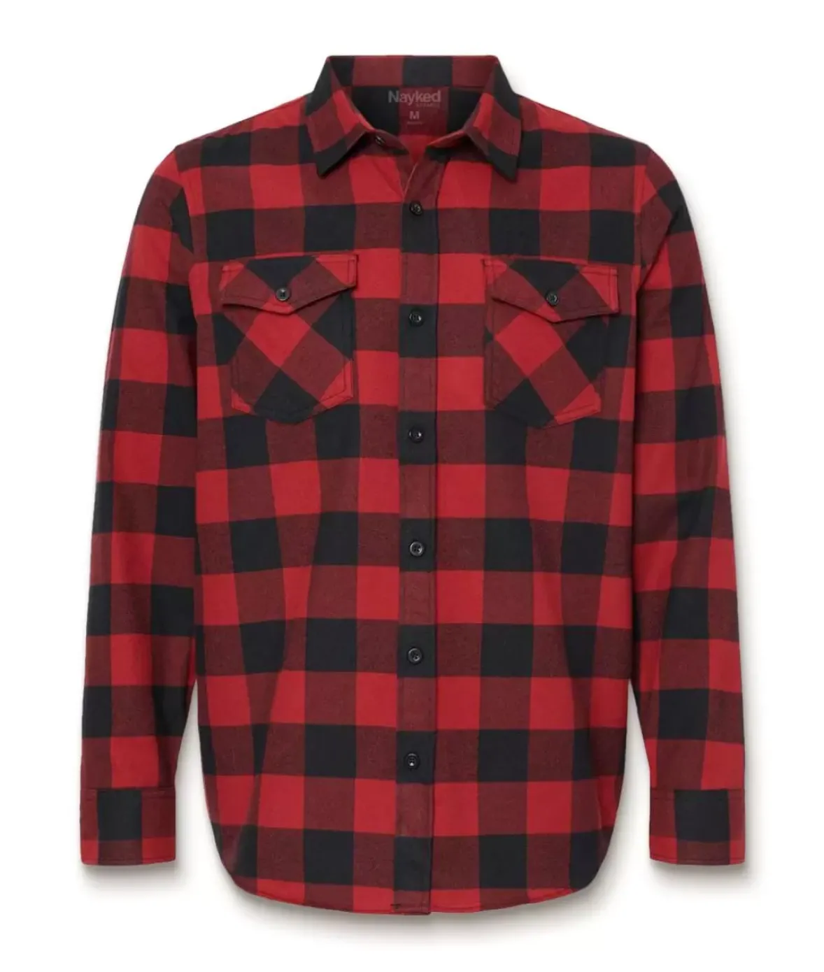 Nayked Apparel Tops>Women'S Boyfriend Classic Flannel Shirt