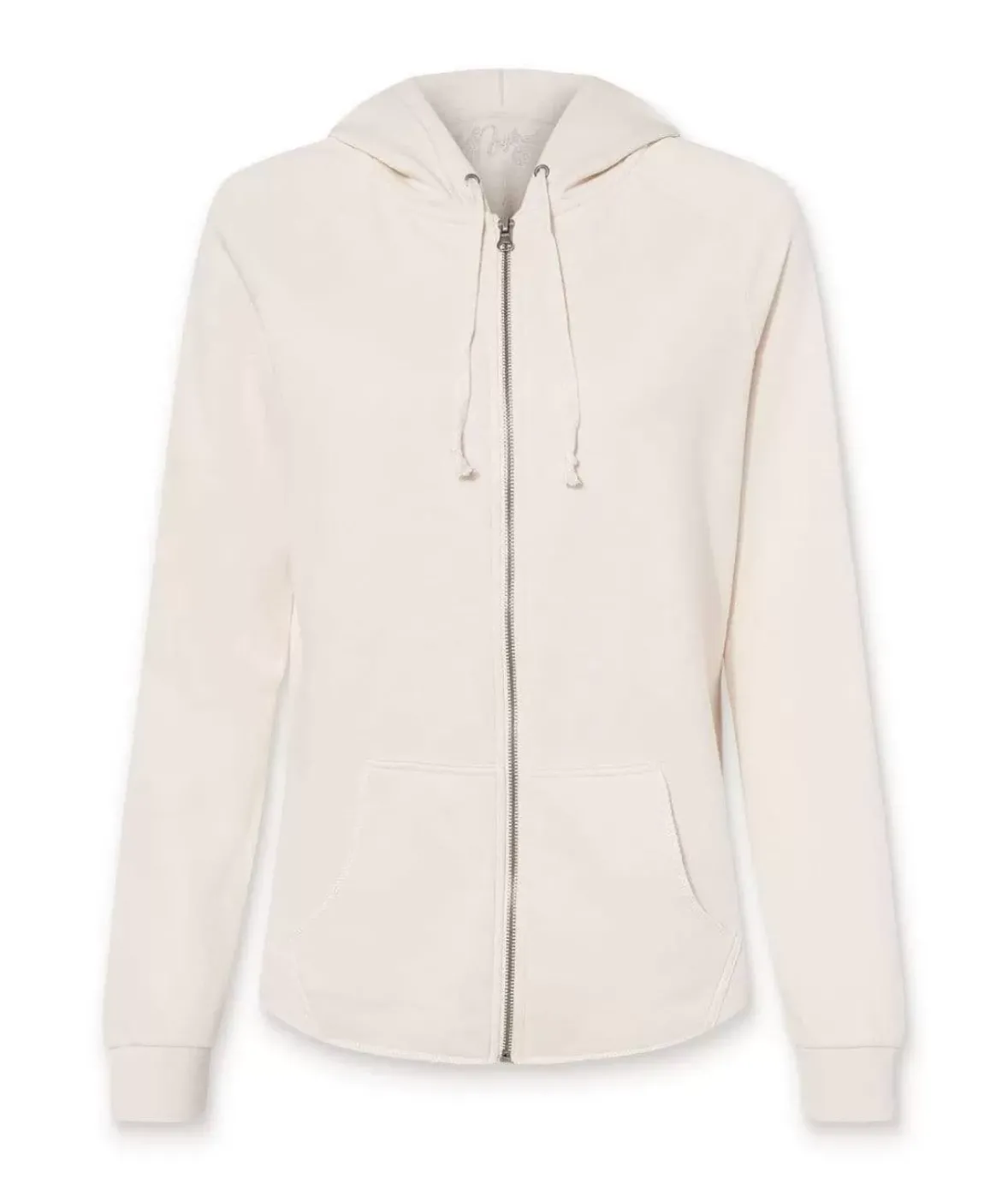 Nayked Apparel Tops>Women'S California Wave Wash Full-Zip Hoodie