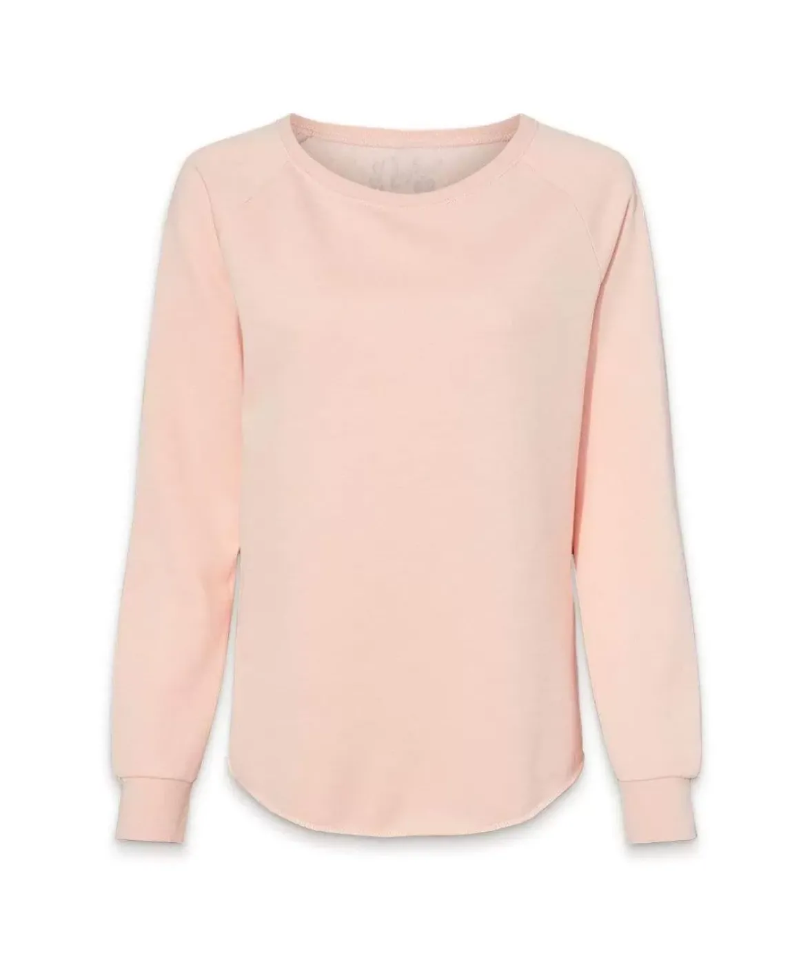 Nayked Apparel Tops>Women'S California Wave Wash Crewneck Sweatshirt