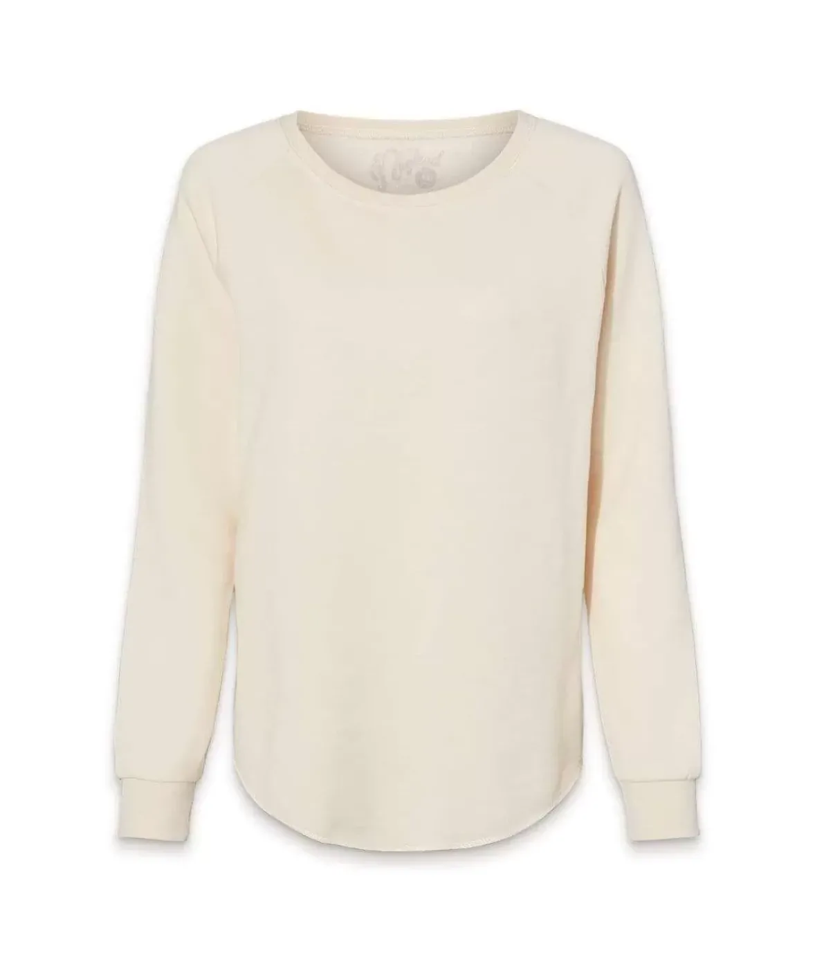 Nayked Apparel Tops>Women'S California Wave Wash Crewneck Sweatshirt