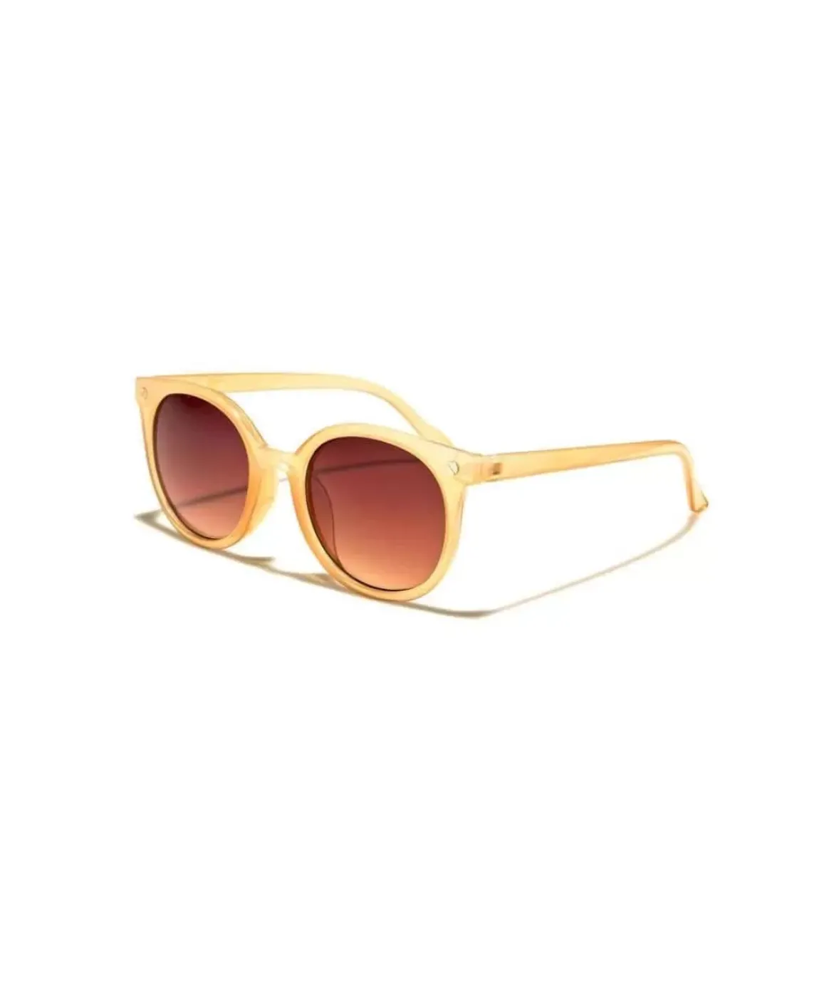 Nayked Apparel Accessories>Women'S Cat-Eye Round Sunglasses, Lifetime Guarantee