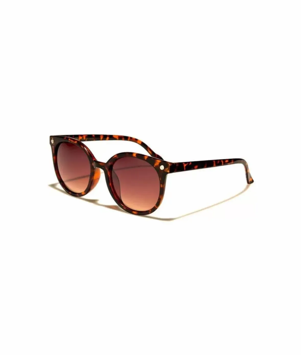 Nayked Apparel Accessories>Women'S Cat-Eye Round Sunglasses, Lifetime Guarantee