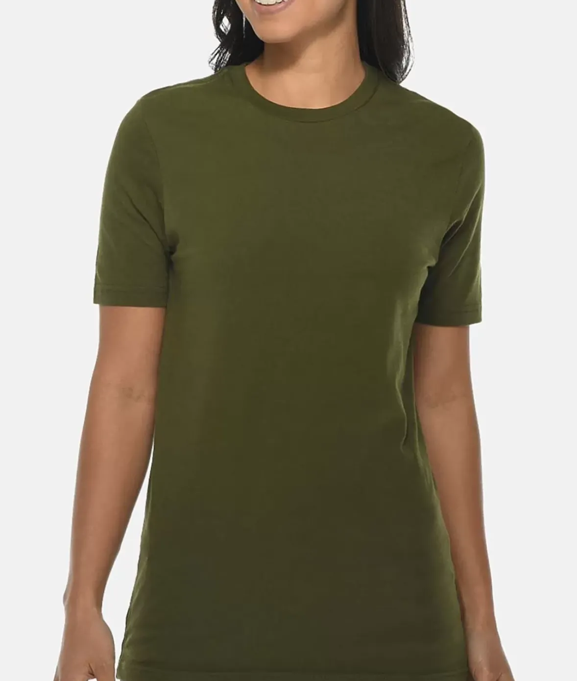 Nayked Apparel T-Shirts>Women'S Deluxe Oversized 100% Cotton T-Shirt