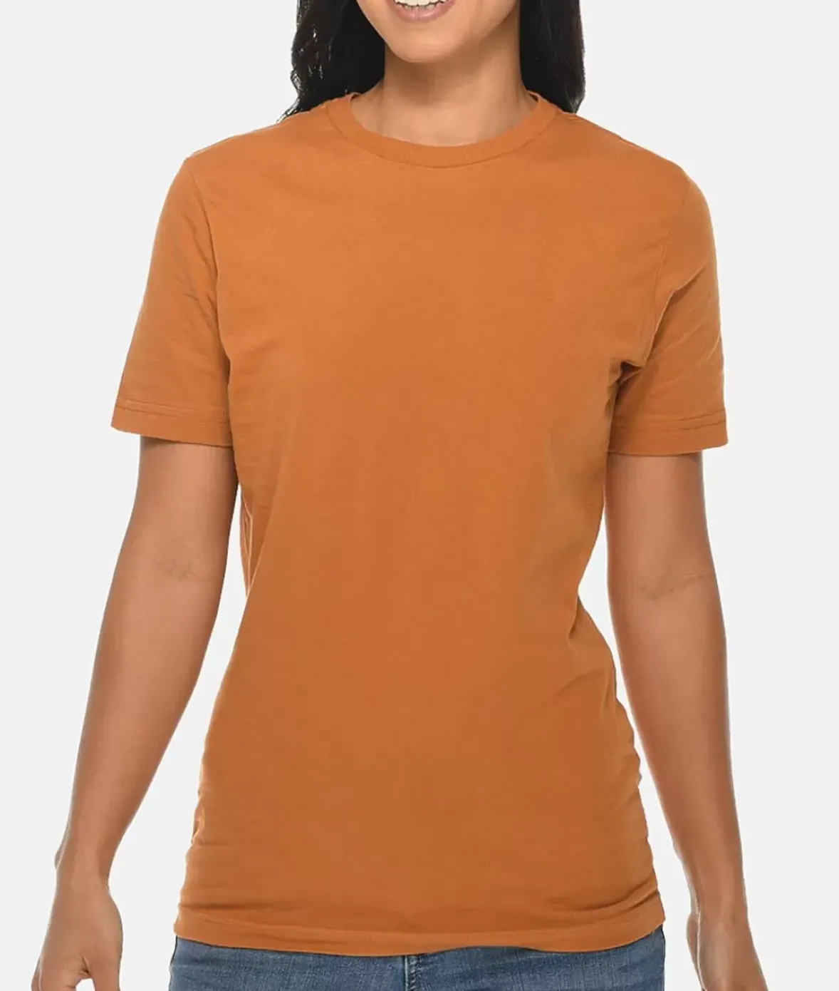 Nayked Apparel T-Shirts>Women'S Deluxe Oversized 100% Cotton T-Shirt