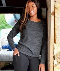 Nayked Apparel Bottoms Skirts & Dresses>Women'S High Waist Pocketed Athleisure Leggings Black