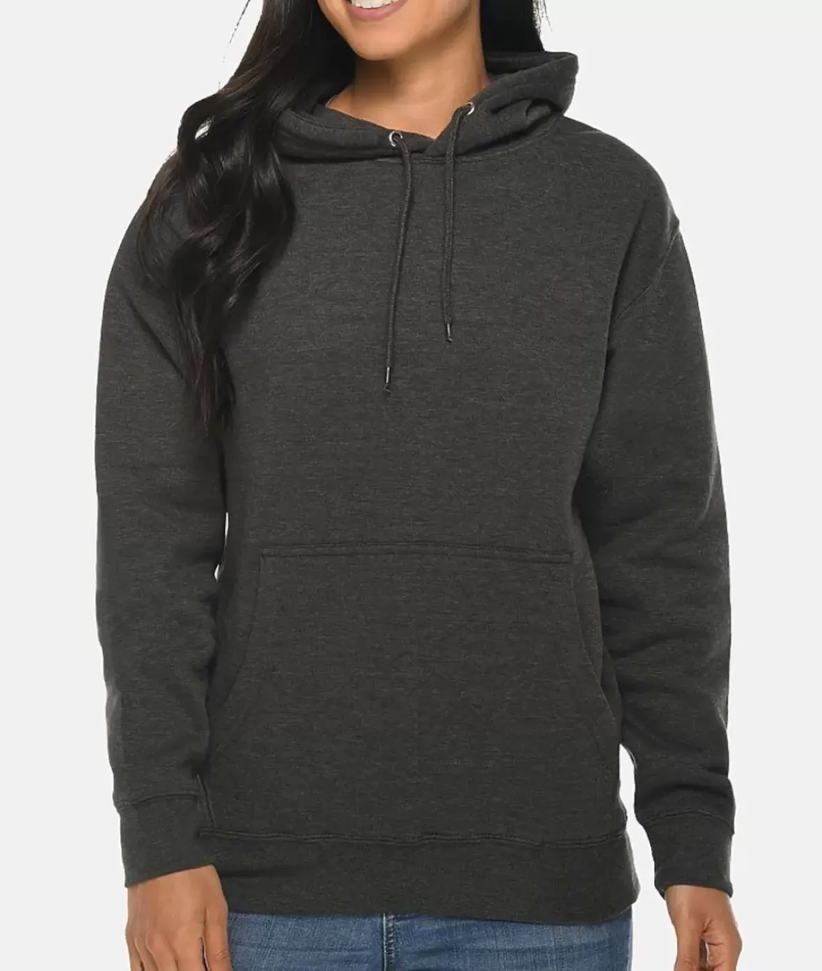 Nayked Apparel Tops>Women'S Midweight Oversized Premium Pullover Sweatshirt Hoodie