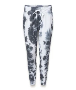 Nayked Apparel Bottoms Skirts & Dresses>Women'S Oversized Soft Washed Tie Dye Fleece Joggers
