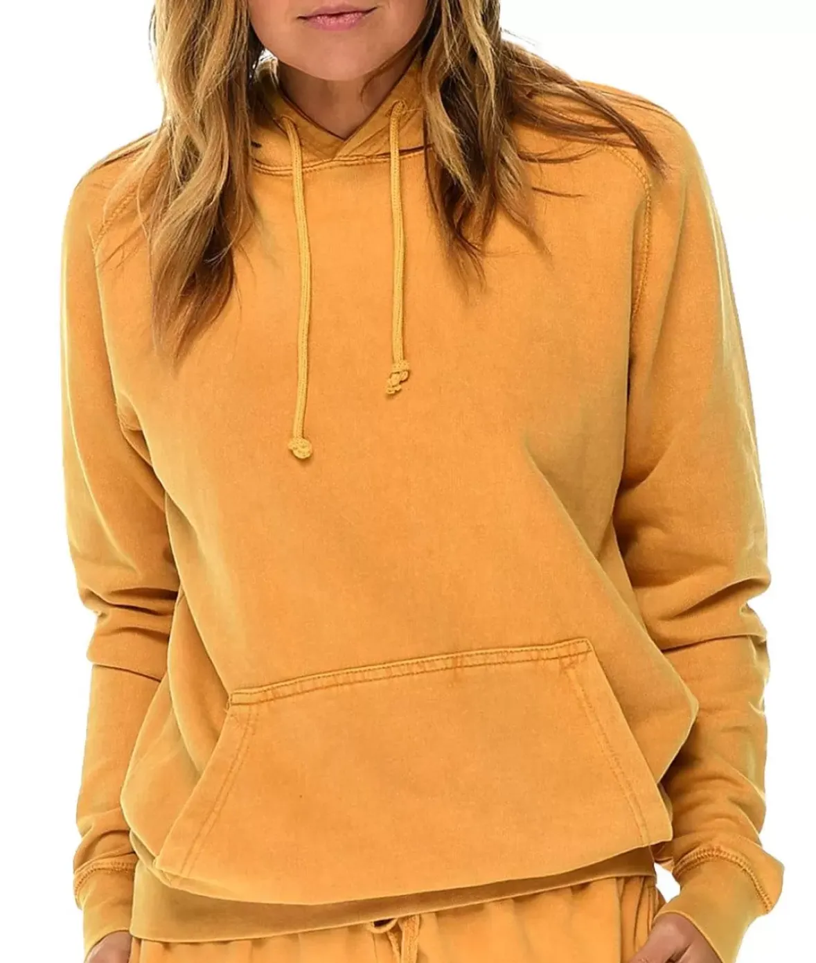 Nayked Apparel Tops>Women'S Oversized Vintage Fleece Raglan Hoodie