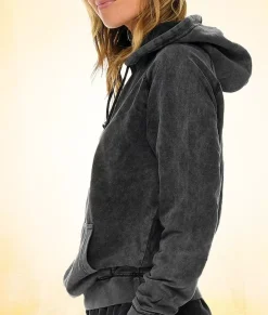 Nayked Apparel Hoodies & Sweatshirts>Women'S Oversized Vintage Fleece Raglan Hoodie
