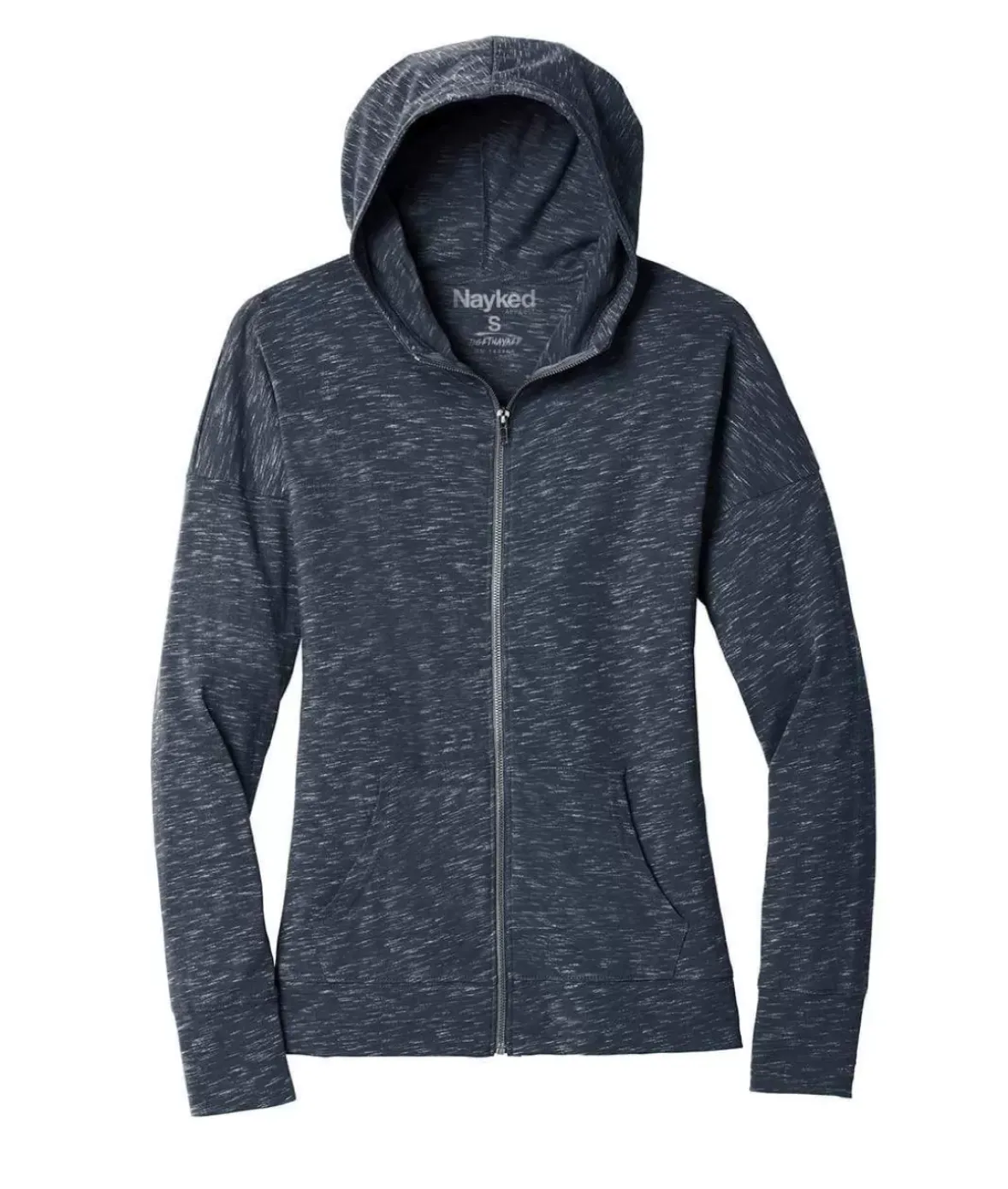 Nayked Apparel Hoodies & Sweatshirts>Women'S Ridiculously Soft Lightweight Full-Zip Hoodie