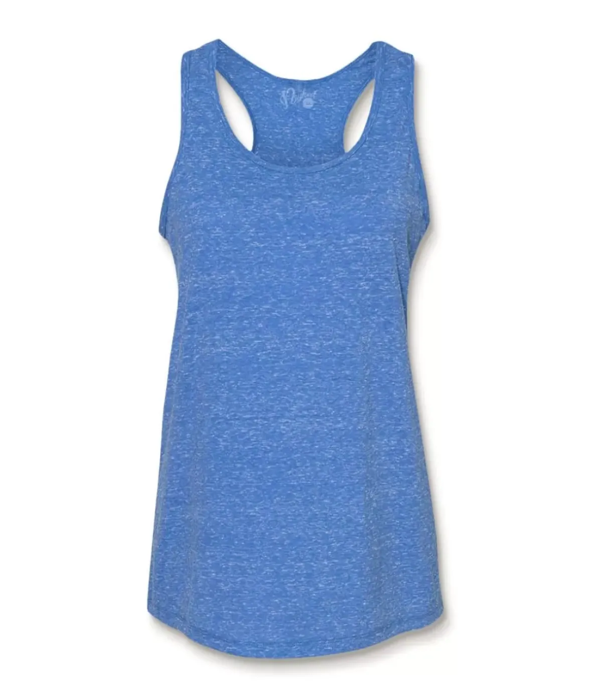 Nayked Apparel Tops>Women'S Ridiculously Soft Snow Heather Racerback Tank Top