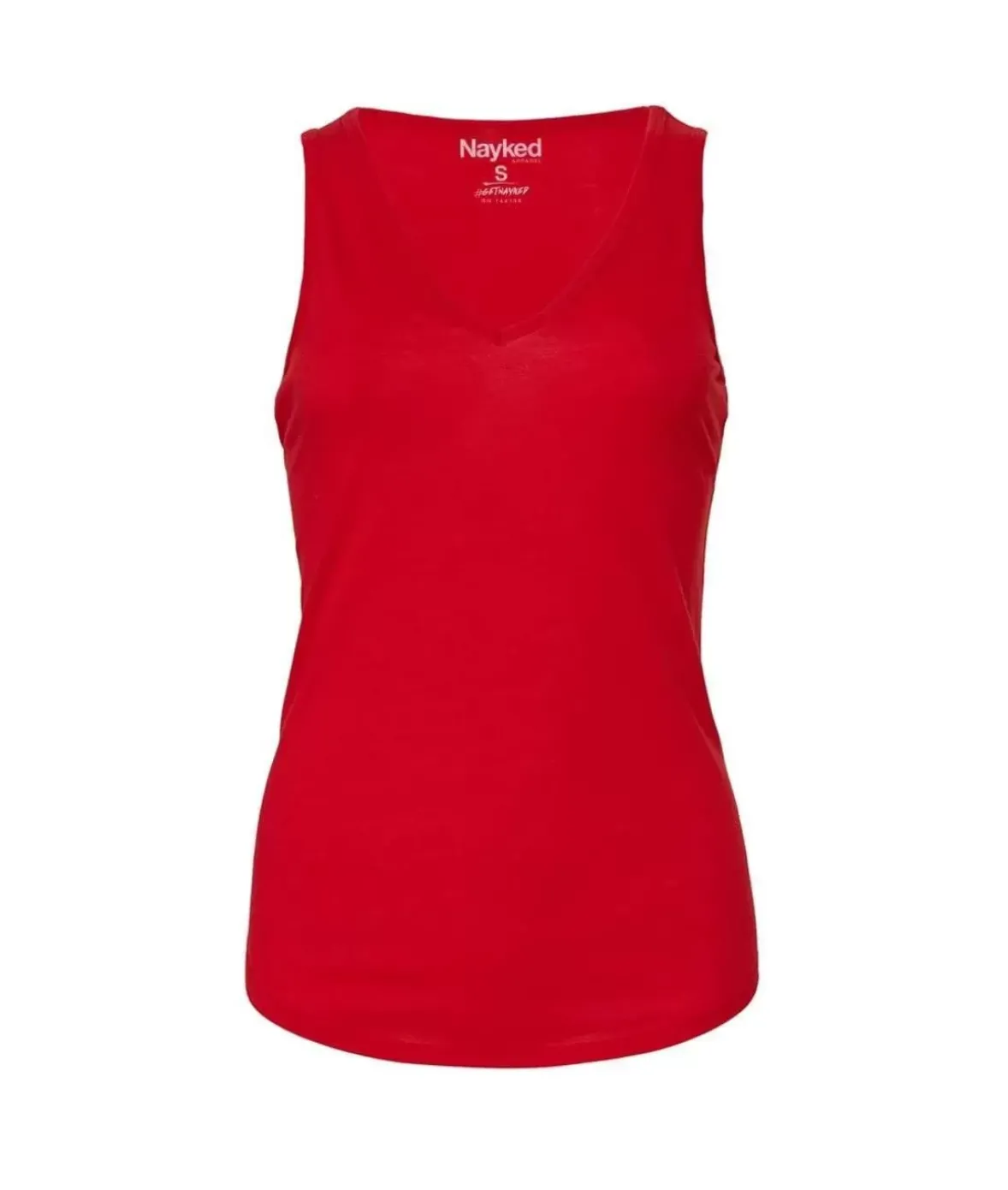Nayked Apparel Tops>Women'S Ridiculously Soft Lightweight Flowy V-Neck Tank Top