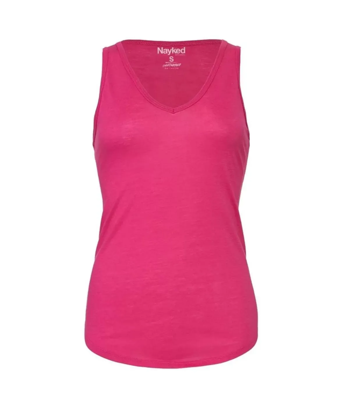 Nayked Apparel Tops>Women'S Ridiculously Soft Lightweight Flowy V-Neck Tank Top