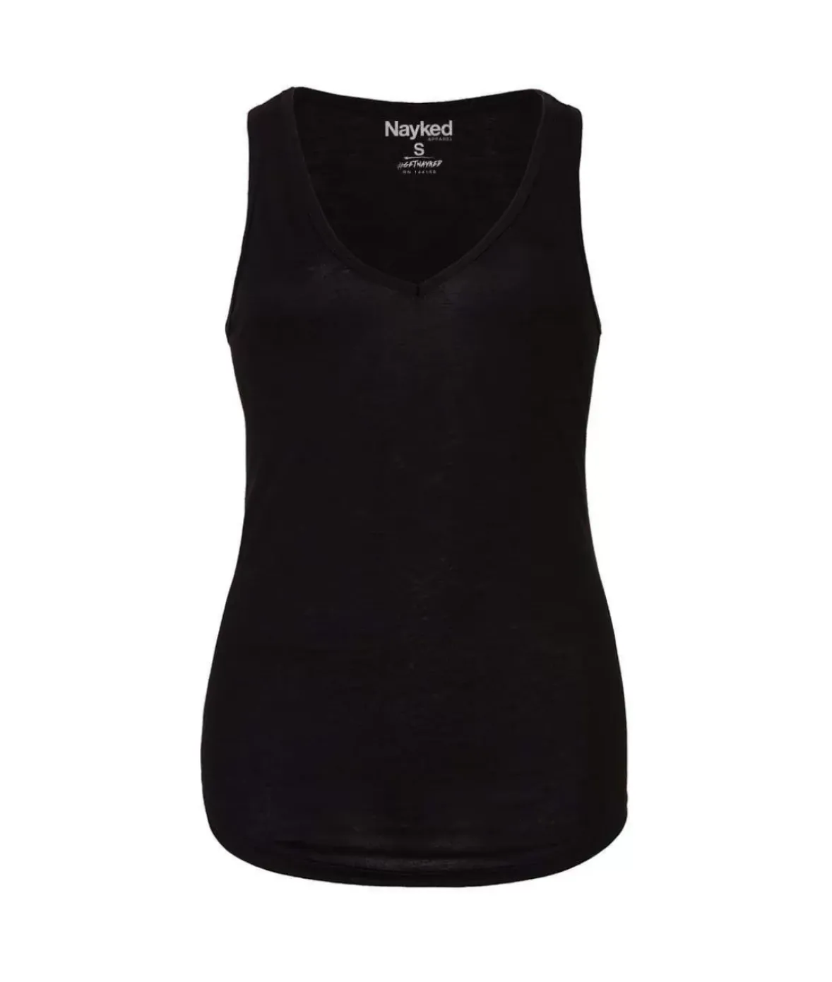 Nayked Apparel Tops>Women'S Ridiculously Soft Lightweight Flowy V-Neck Tank Top