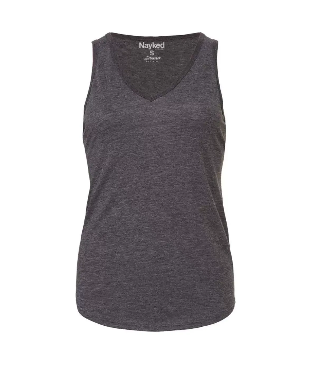 Nayked Apparel Tops>Women'S Ridiculously Soft Lightweight Flowy V-Neck Tank Top