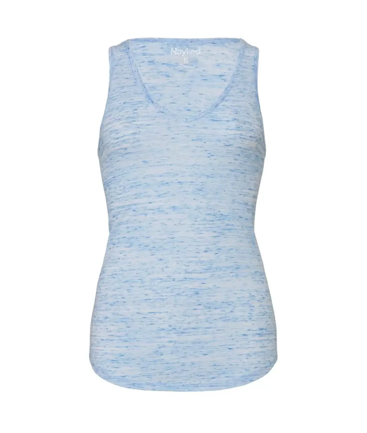 Nayked Apparel Tops>Women'S Ridiculously Soft Lightweight Flowy V-Neck Tank Top
