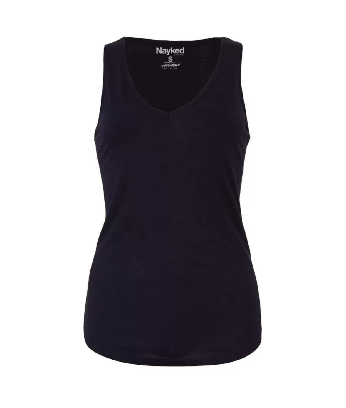 Nayked Apparel Tops>Women'S Ridiculously Soft Lightweight Flowy V-Neck Tank Top