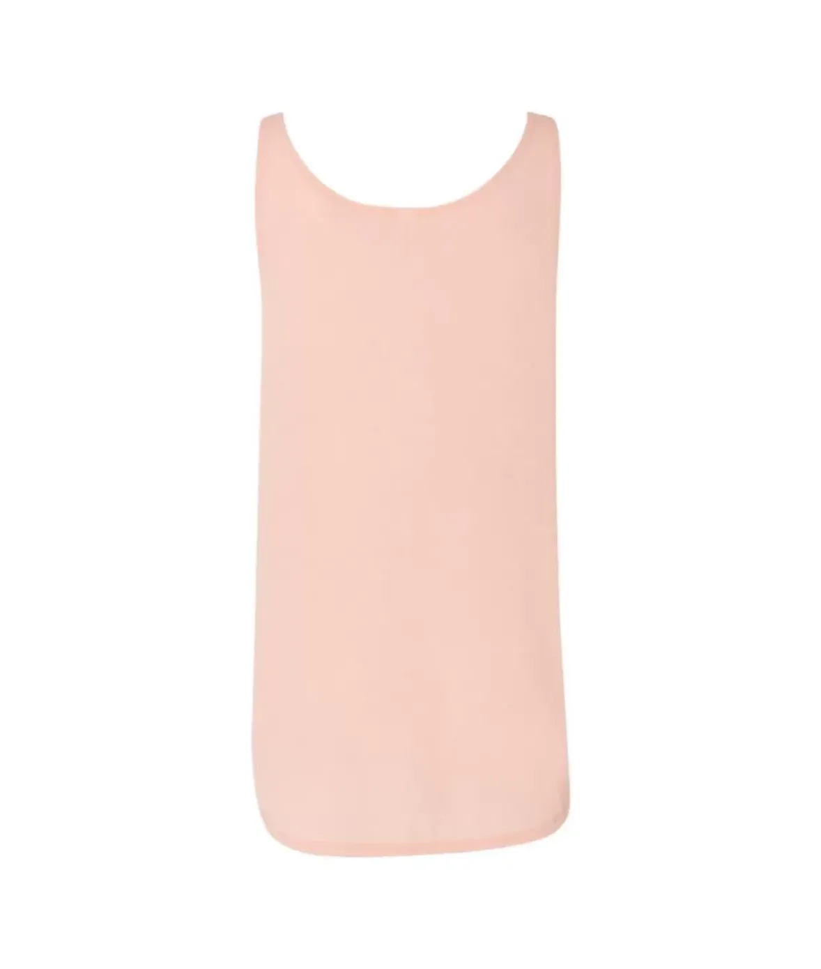 Nayked Apparel Tank Tops>Women'S Ridiculously Soft Lightweight Flowy Tank Top With Side Slits