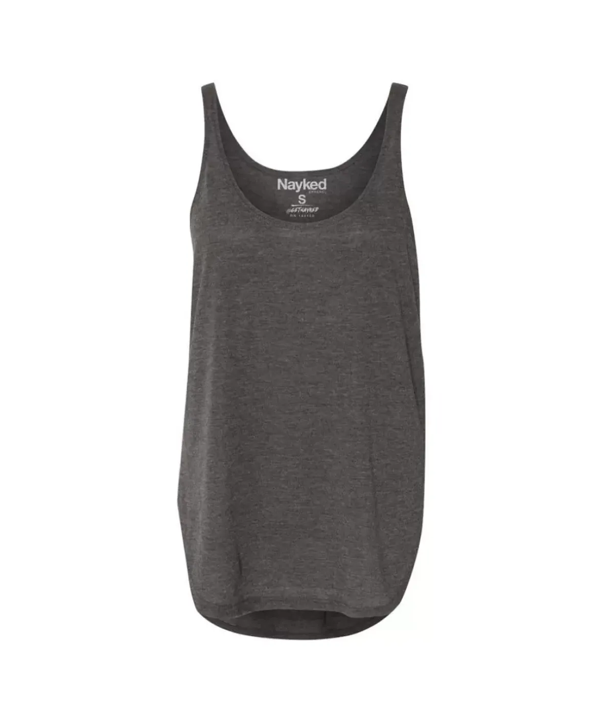Nayked Apparel Tank Tops>Women'S Ridiculously Soft Lightweight Flowy Tank Top With Side Slits