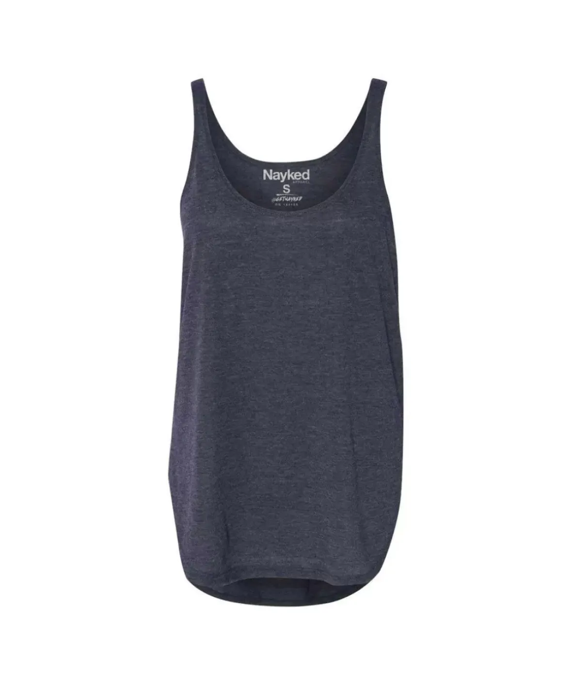 Nayked Apparel Tank Tops>Women'S Ridiculously Soft Lightweight Flowy Tank Top With Side Slits
