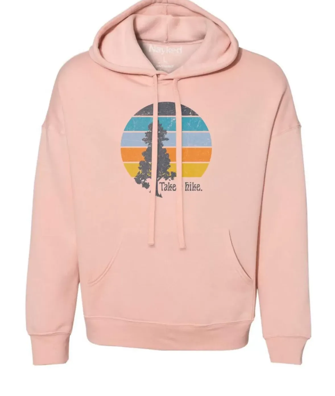 Nayked Apparel Tops>Women'S Ridiculously Soft Graphic Oversized Pullover Sweatshirt | Take A Hike