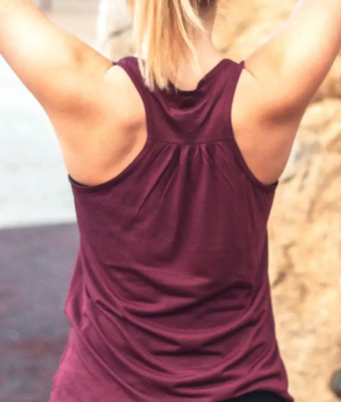 Nayked Apparel Athleisure>Women'S Ridiculously Soft Lightweight Flowy Yoga Tank Top