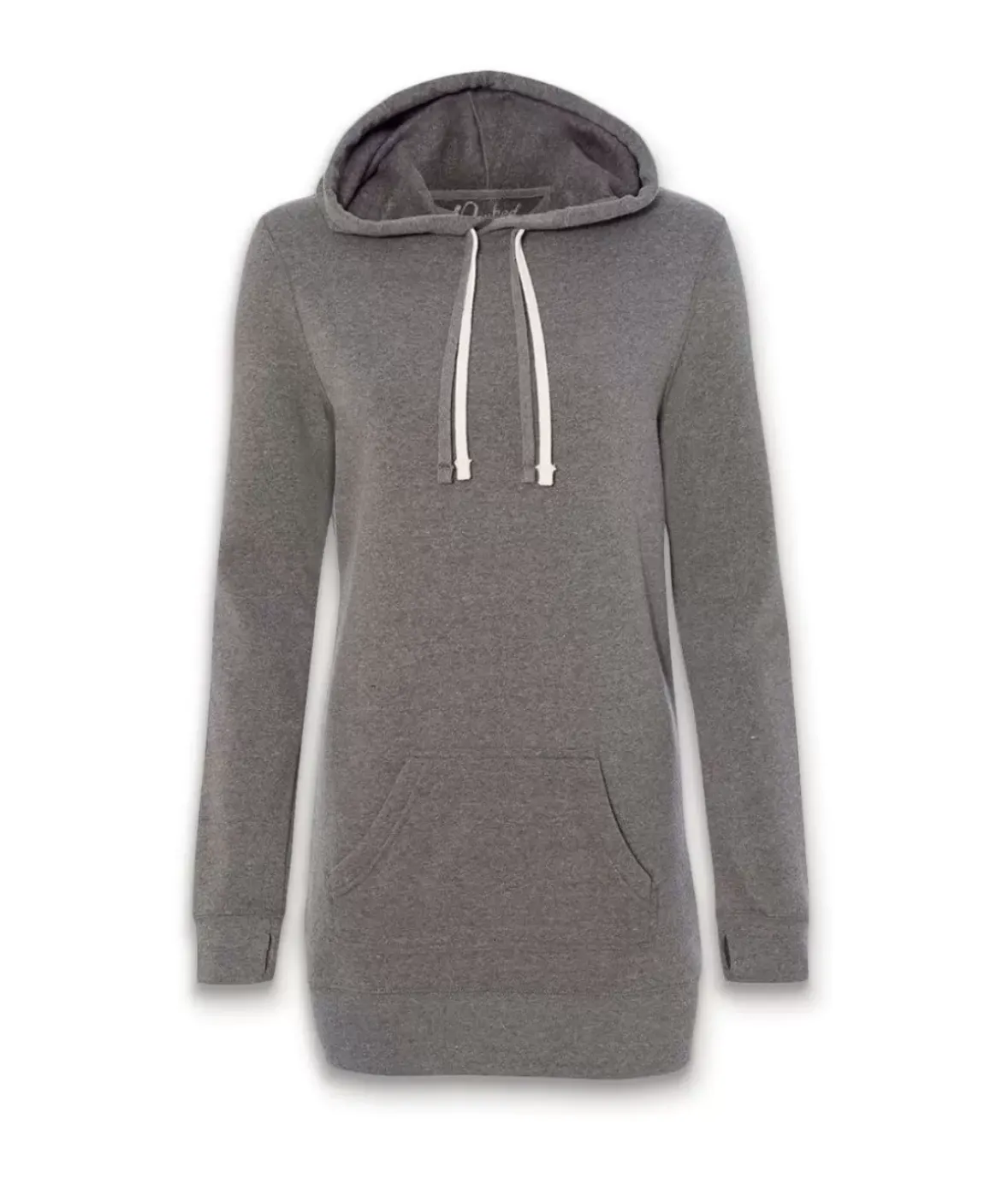 Nayked Apparel Hoodies & Sweatshirts>Women'S Ridiculously Soft Hooded Sweatshirt Dress