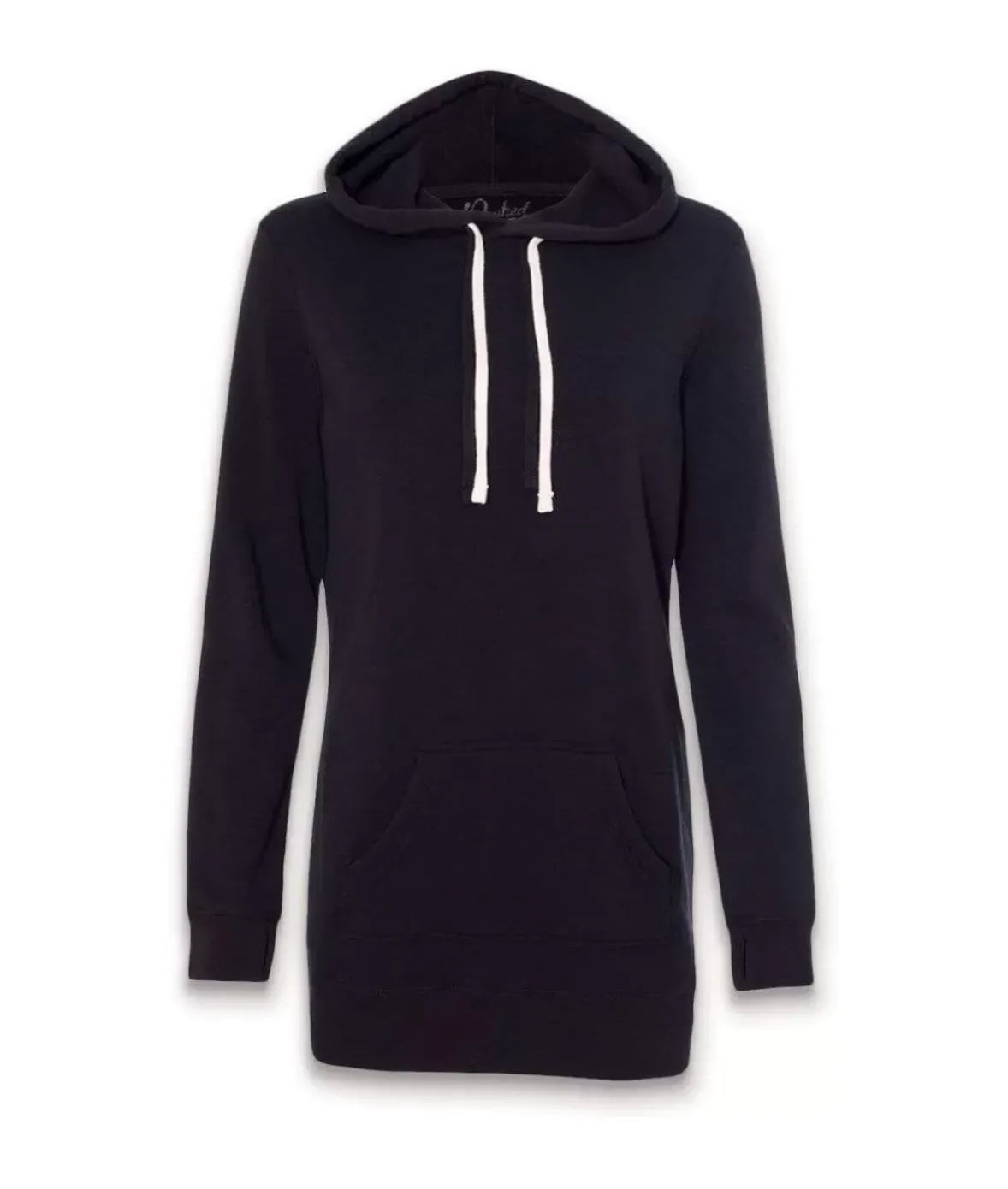 Nayked Apparel Hoodies & Sweatshirts>Women'S Ridiculously Soft Hooded Sweatshirt Dress