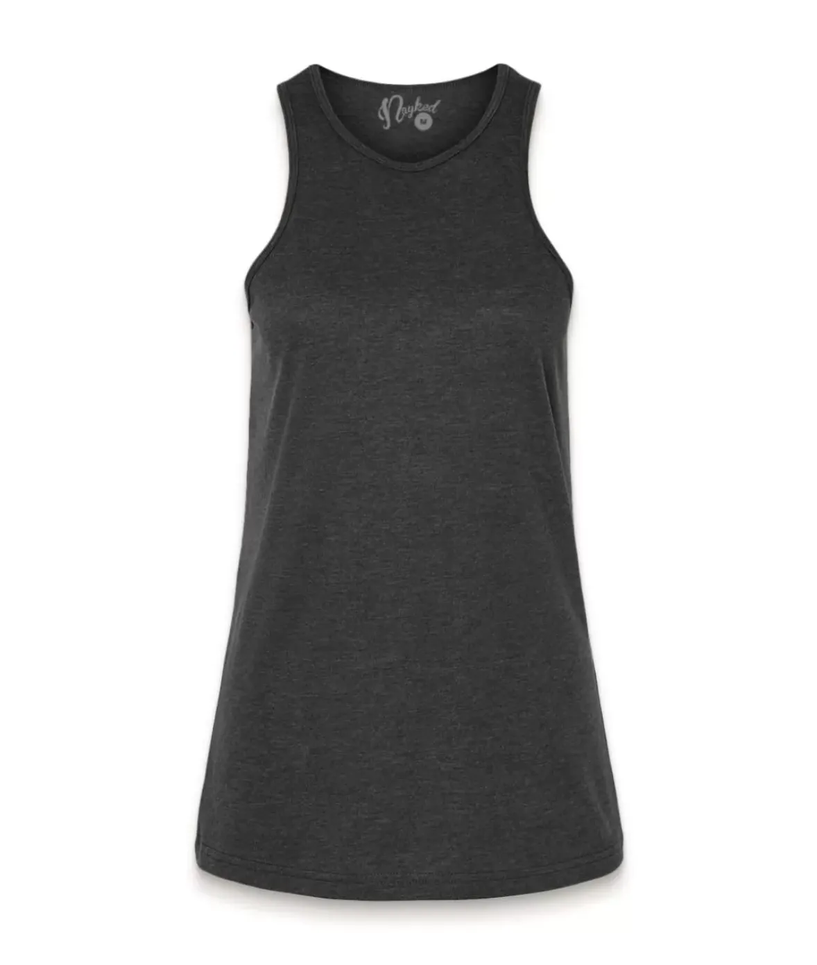 Nayked Apparel Tank Tops>Women'S Ridiculously Soft Recycled Racerneck Tank