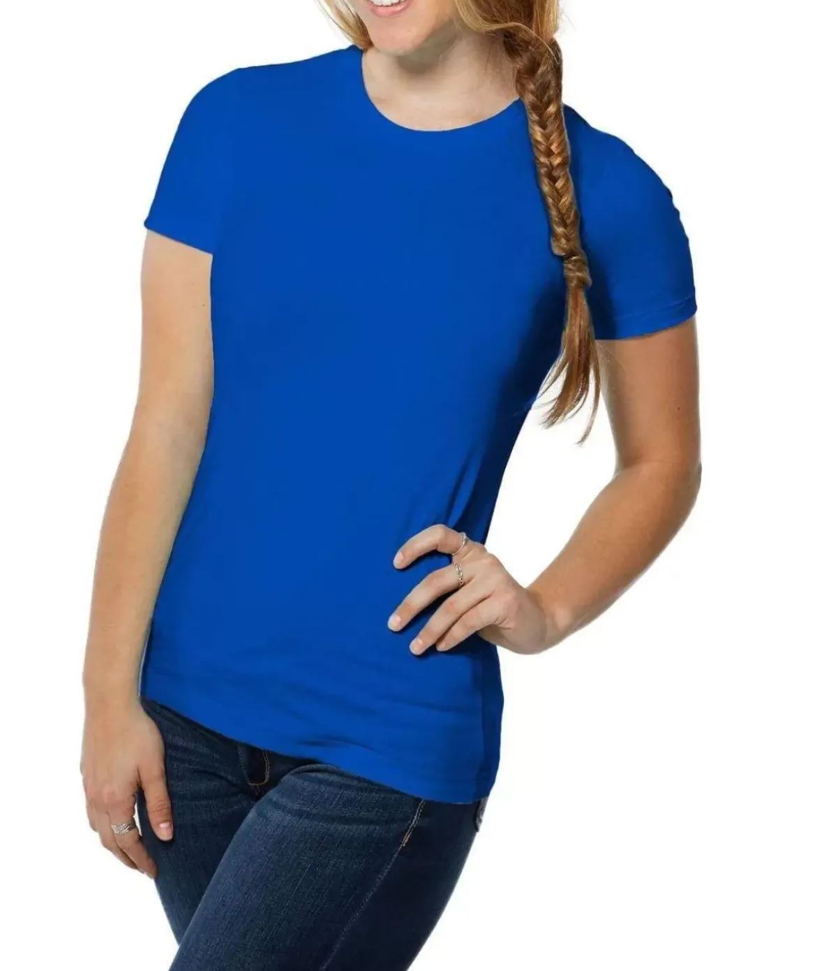 Nayked Apparel T-Shirts>Women'S Ridiculously Soft Boyfriend Crew T-Shirt