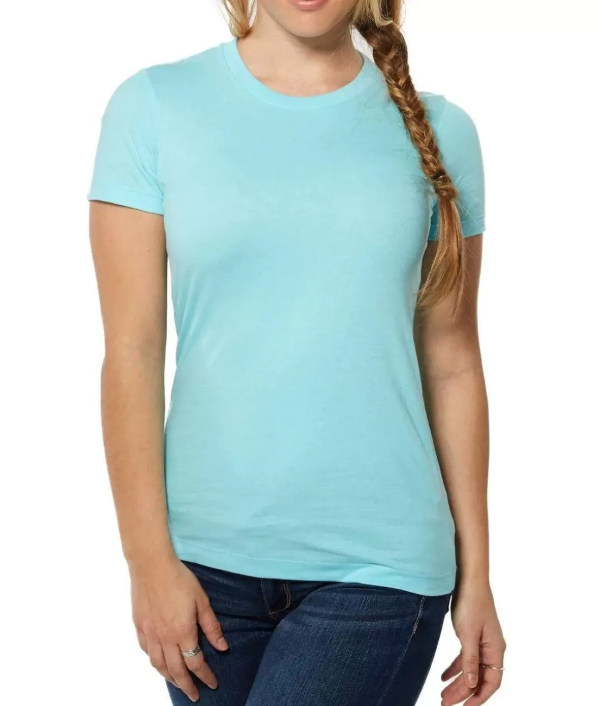 Nayked Apparel T-Shirts>Women'S Ridiculously Soft Boyfriend Crew T-Shirt