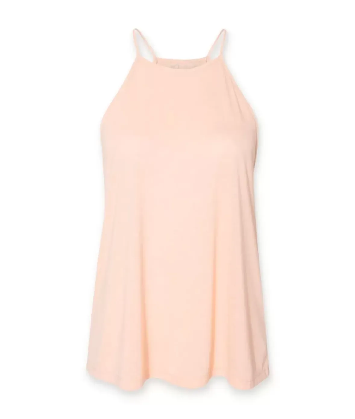 Nayked Apparel Tops>Women'S Ridiculously Soft Lightweight Flowy High Neck Tank Top