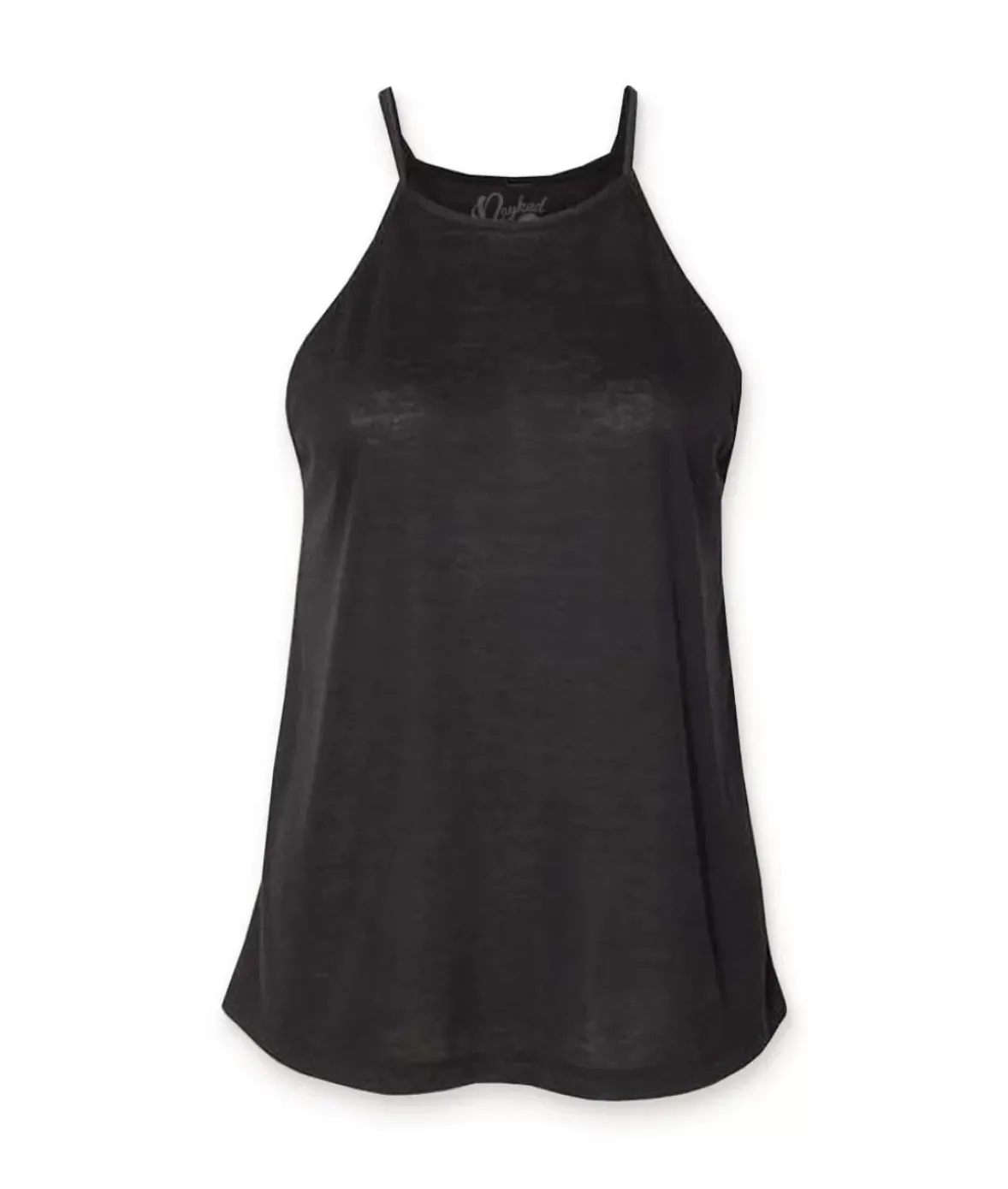 Nayked Apparel Tops>Women'S Ridiculously Soft Lightweight Flowy High Neck Tank Top