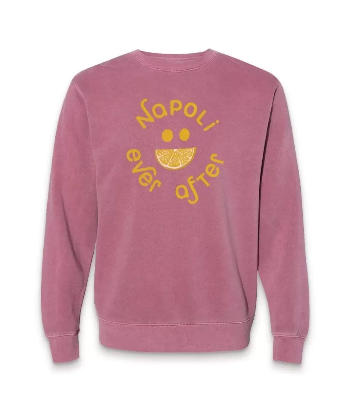 Nayked Apparel Hoodies & Sweatshirts>Women'S Ridiculously Soft Fleece Graphic Pullover Sweatshirt | Napoli Ever After