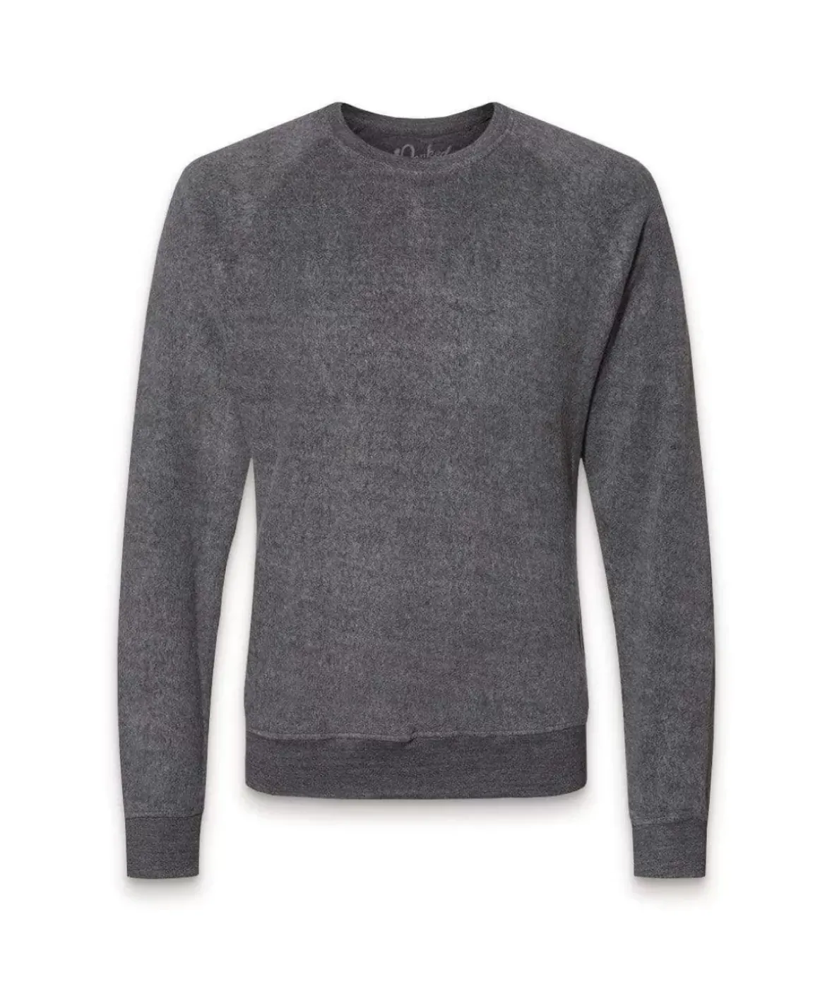 Nayked Apparel Hoodies & Sweatshirts>Women'S Ridiculously Soft Inside Out Crew Neck Pullover Sweatshirt