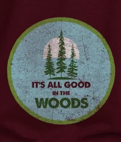 Nayked Apparel Tops>Women'S Ridiculously Soft Graphic Tee | All Good In The Woods