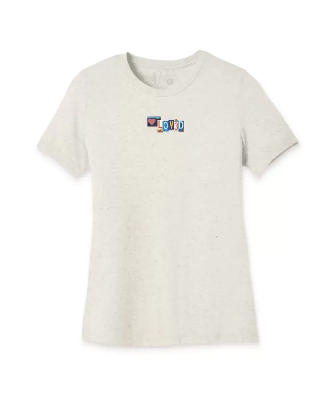 Nayked Apparel Tops>Women'S Ridiculously Soft Lightweight Graphic Tee | Loved
