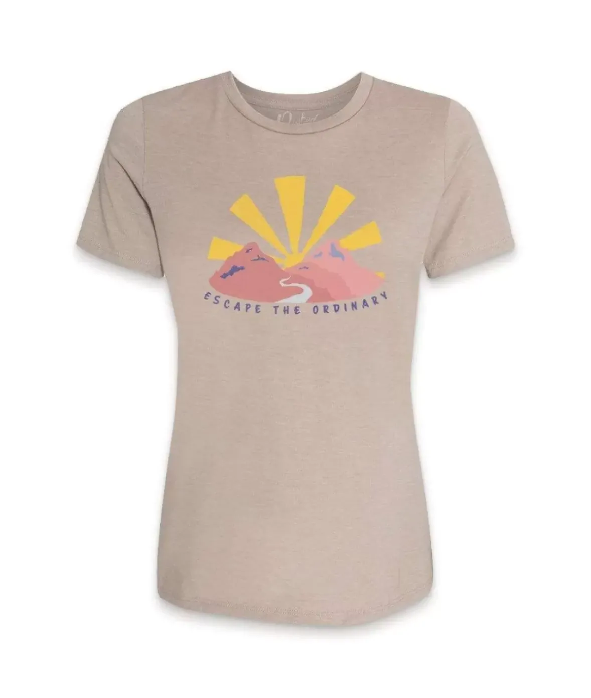 Nayked Apparel T-Shirts>Women'S Ridiculously Soft Midweight Graphic Tee | Escape The Ordinary