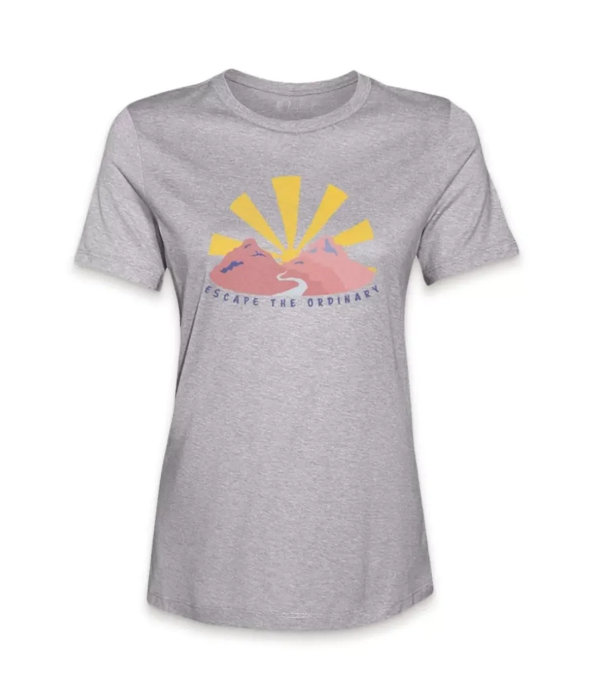 Nayked Apparel T-Shirts>Women'S Ridiculously Soft Midweight Graphic Tee | Escape The Ordinary