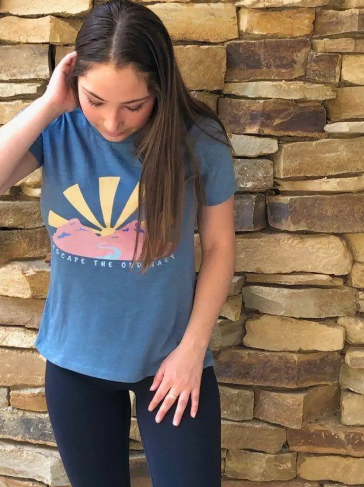 Nayked Apparel T-Shirts>Women'S Ridiculously Soft Midweight Graphic Tee | Escape The Ordinary
