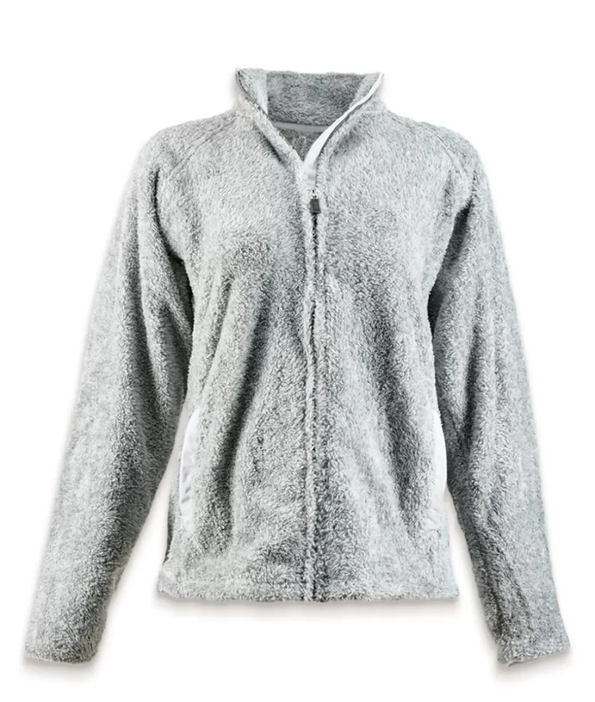 Nayked Apparel Athleisure>Women'S Ridiculously Soft Shag Sherpa Full-Zip Jacket