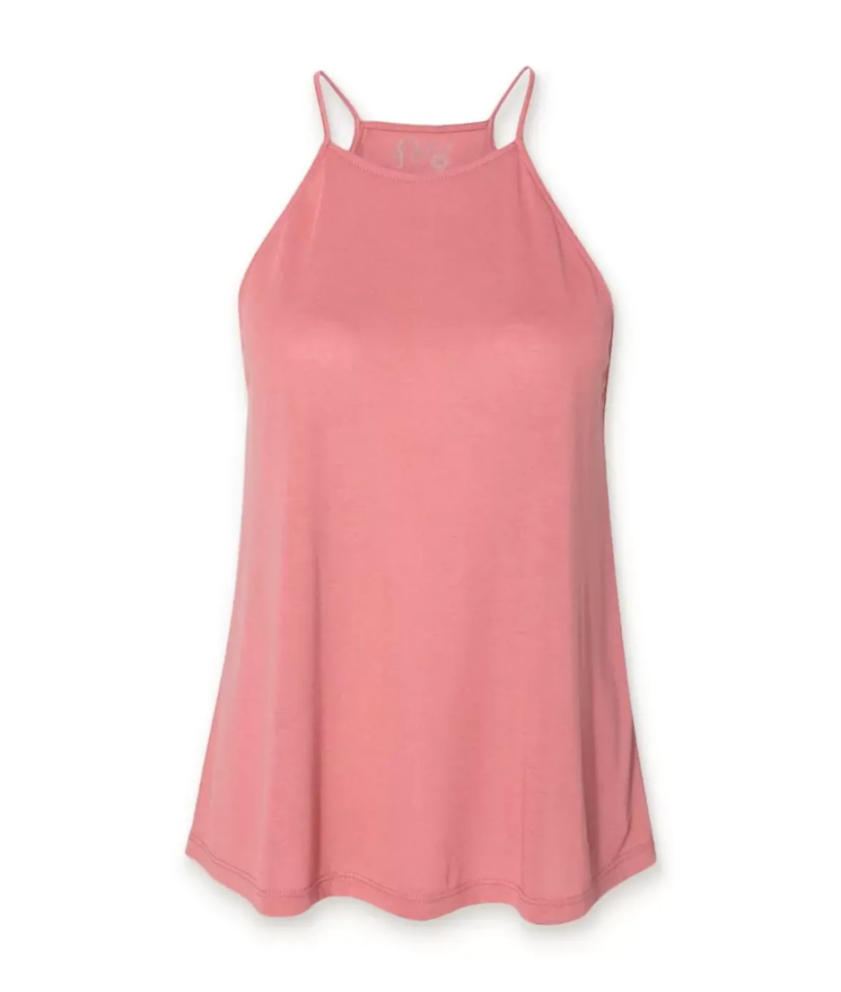 Nayked Apparel Tank Tops>Women'S Ridiculously Soft Lightweight Flowy High Neck Tank Top